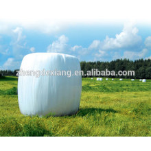 Film d&#39;emballage d&#39;ensilage 25mic X 50cm pour l&#39;emballage de balles de foin fabriqué en Chine